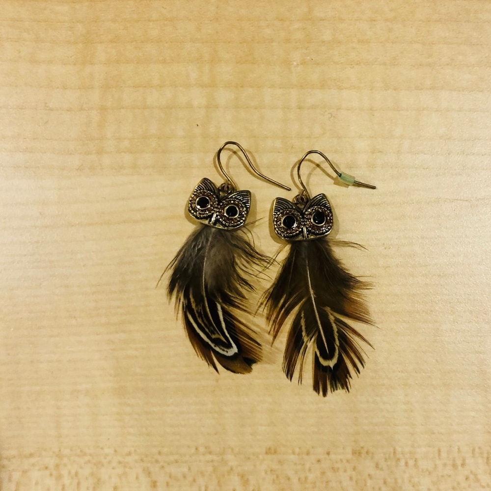owl earrings
